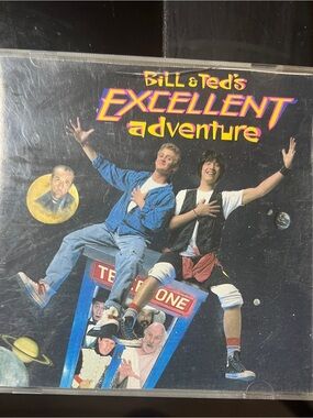 Bill and Ted's Excellent Adventures CD 1989 retro. Lyrics from the movie.